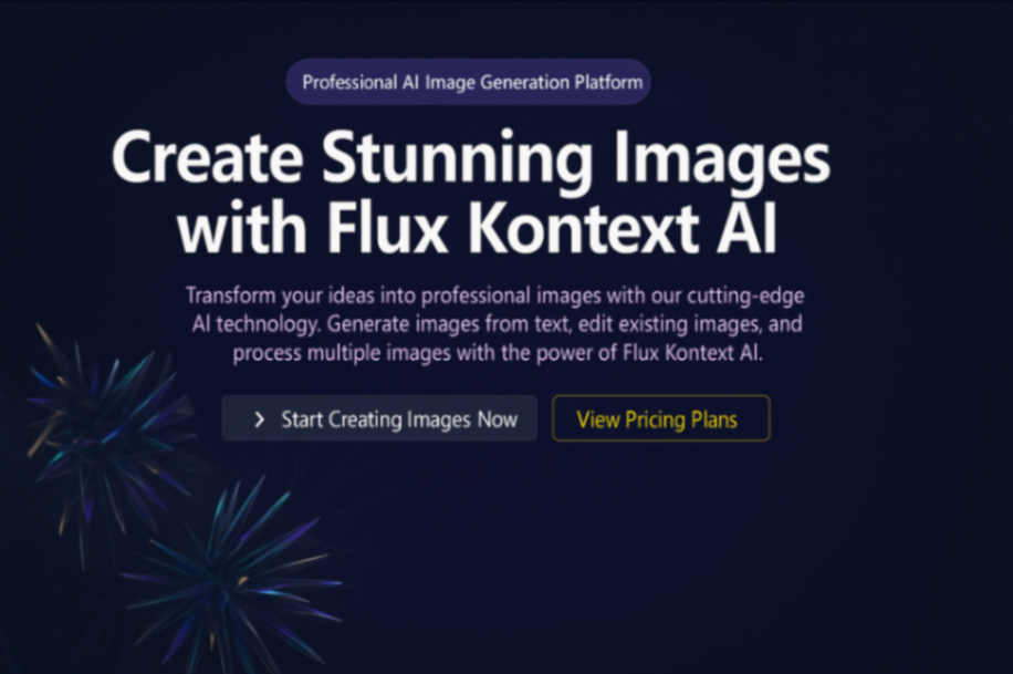 FluxKontext screenshot and logo